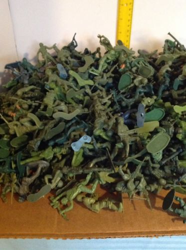 Gigantic Army Men Lot- MPC- Hong Kong- Over 8 Lbs