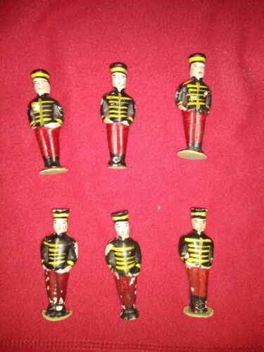 Wooden Toy Soldiers Hand Carved Very Old