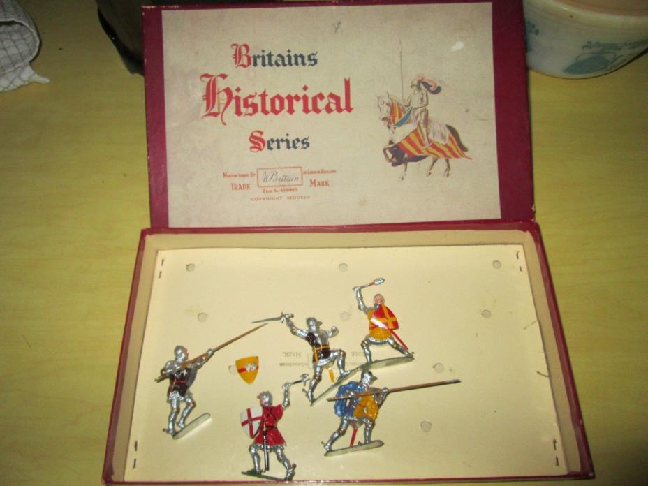 Britains Knights Of Agincourt Foot Knights # 1664 In Box