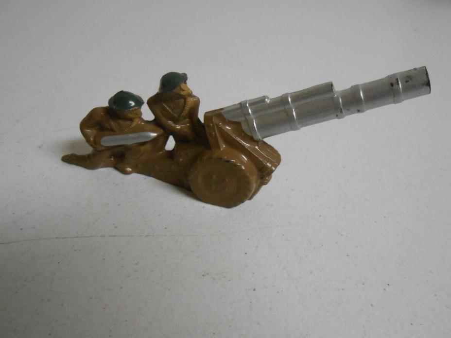 Barclay Manoi American Metal Artillery Crew With Gas Mask Toy Soldiers