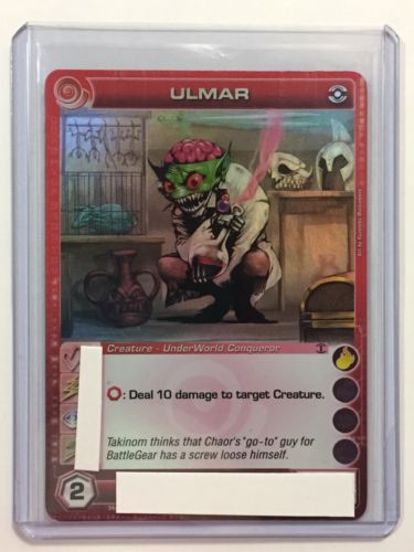 Chaotic Ulmar Super Rare Card Unused Code Random Stats