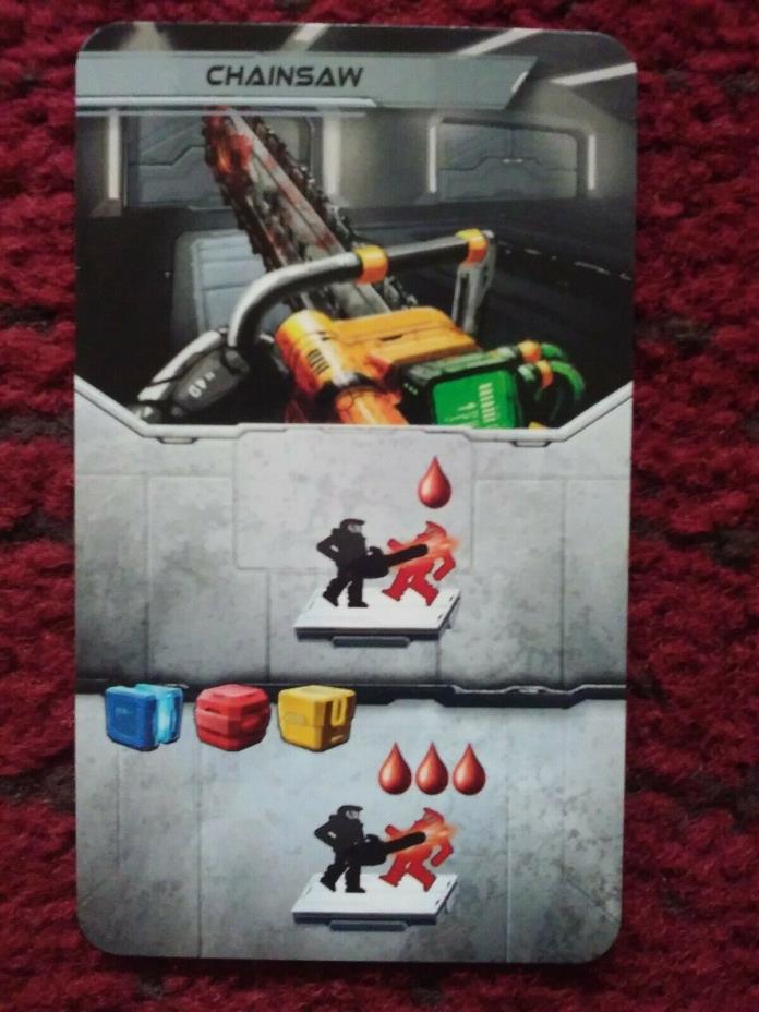 UNPLAYED ADRENALINE CHAINSAW PROMO CARD NEW