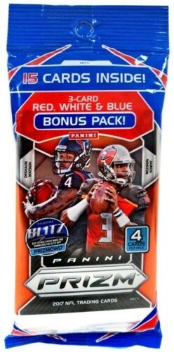 NFL 2017 Prizm Football Trading Card Fatt Pack