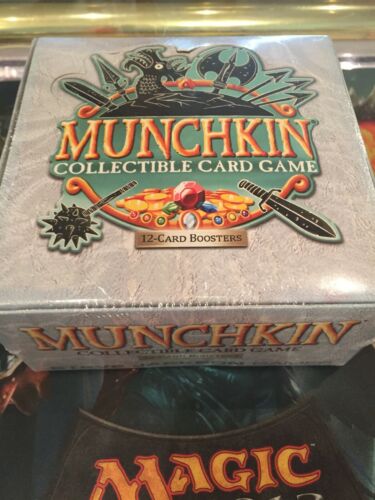 NEW Munchkin CCG Sealed Case w/24 Packs of 12 Cards - 288 Cards Total SJG4501-D