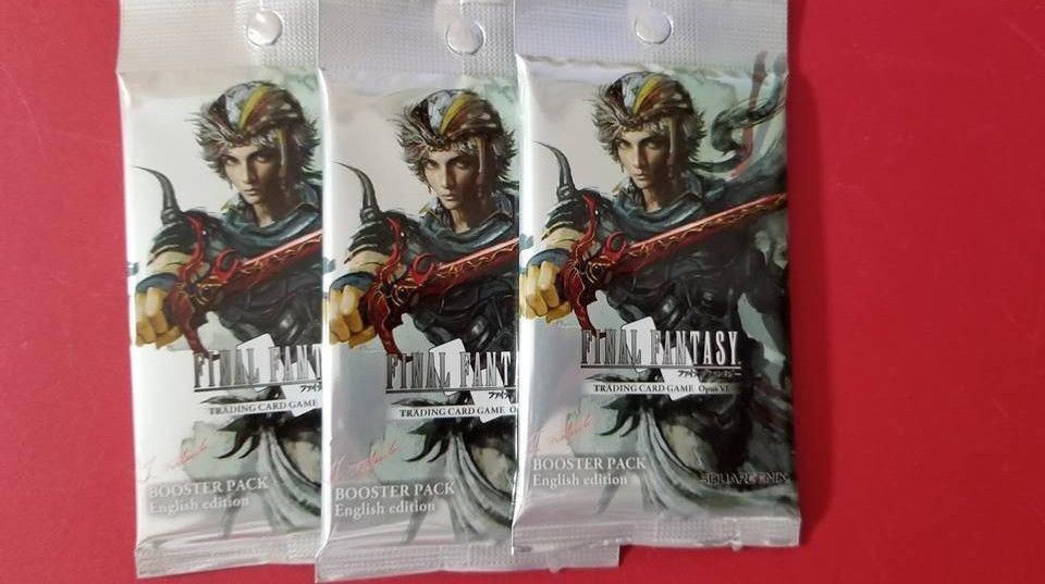 Final Fantasy TCG OPUS - VI -  Factory Sealed -  3 BOOSTER PACKS