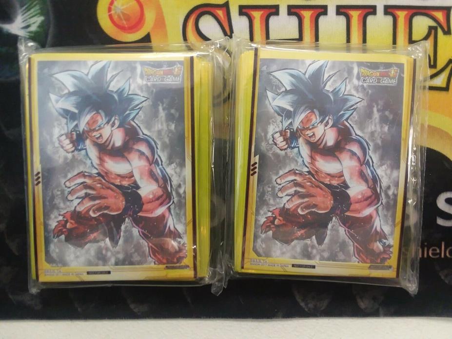 DBS Dragon Ball Super Tournament Pack 4 Hero Promo Deck Sleeves Goku X2