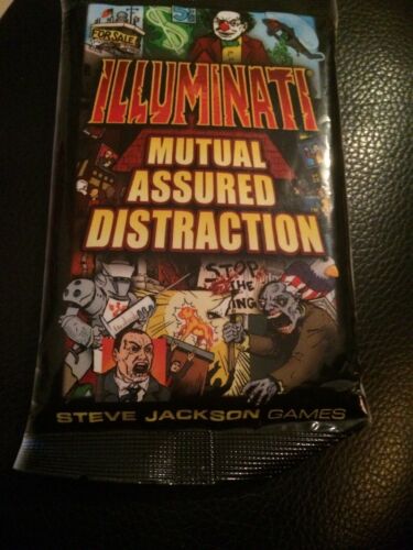 Illuminati Mutual Assured Distraction. New Sealed In Package Good Condition