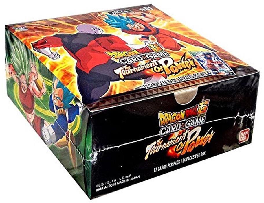 DBS Dragon Ball Super TCG The Tournament of Power Themed Booster Box Sealed 24pk
