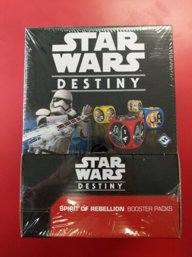 Spirit of Rebellion Booster Box - Star Wars Destiny - 36 Packs Factory Sealed