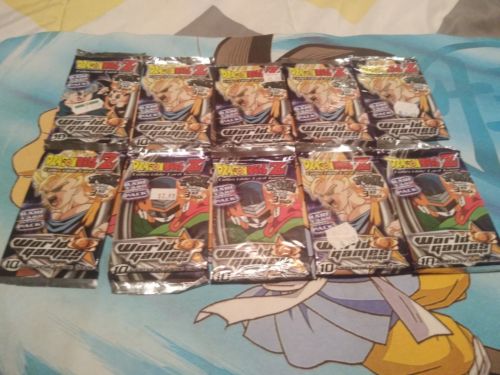 Dragon Ball Z Cccg Sealed Booster Packs (world Games Saga)