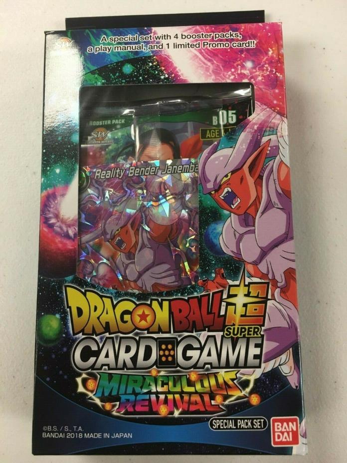 Dragon Ball Super Card Game - Miraculous Revival - Special Pack - Free Shipping