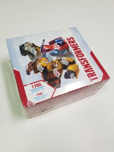 transformers hasbro tcg series 1 booster box new factory sealed wotc