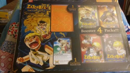 ZatchBell Cards The Card Battle Supremacy Collection NEW SEALED