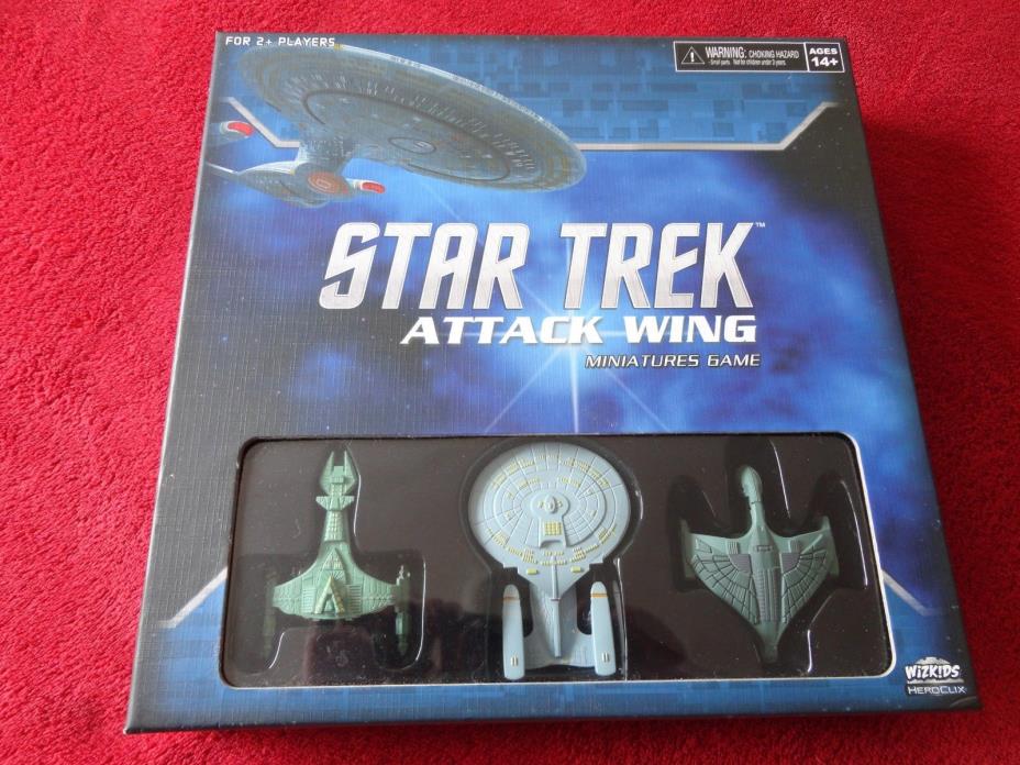 Brand New Star Trek Attack Wing Miniatures Game
