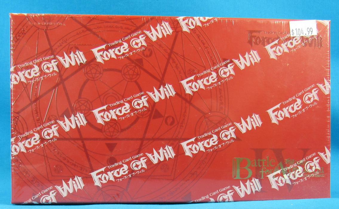 Force of Will Trading Card Game Battle For Attoractia Booster Box NEW SEALED