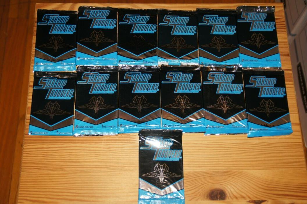 13x Inkworks Starship Troopers - Sealed Booster Packs