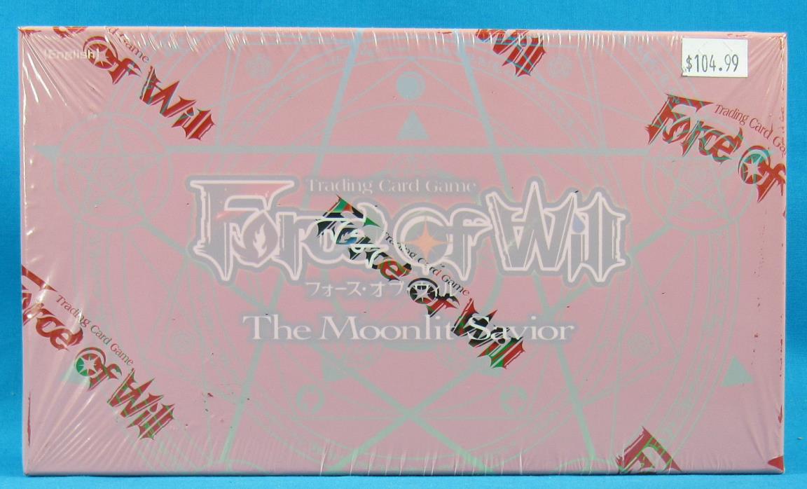 Force of Will Trading Card Game The Moonlit Savior Booster Box NEW SEALED