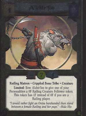 Legend of the Five Rings A'ichtr'foo Foil NEW - Near Mint Condition