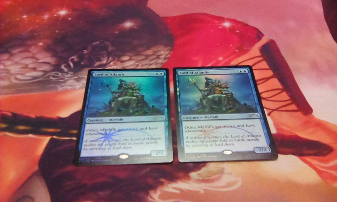 MTG Lord of Atlantis Foil x1 Judge Promo Free Shipping