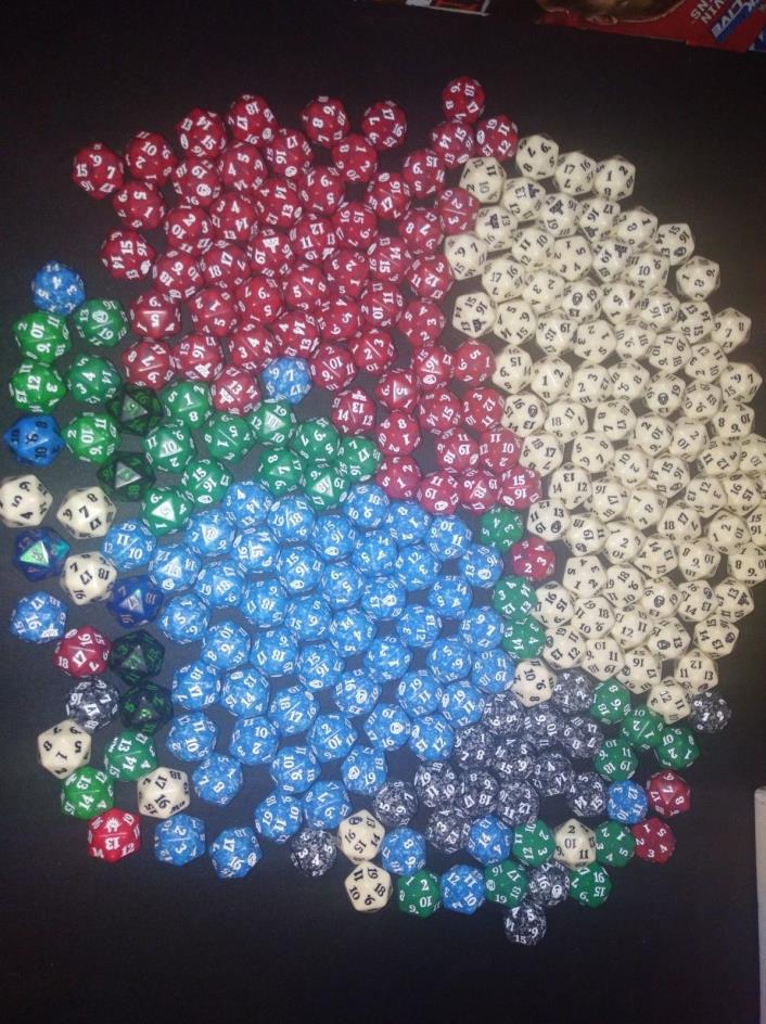mtg spindown lot of 260 dice