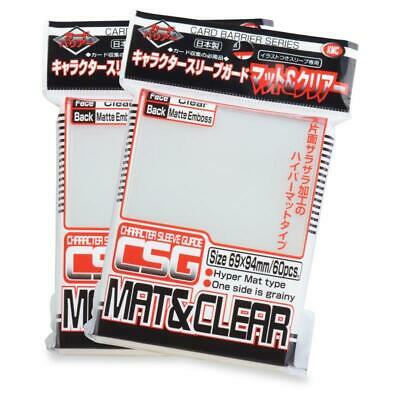 KMC Character Guard Matte Clear Outer Sleeves MTG Magic Card Sleeves
