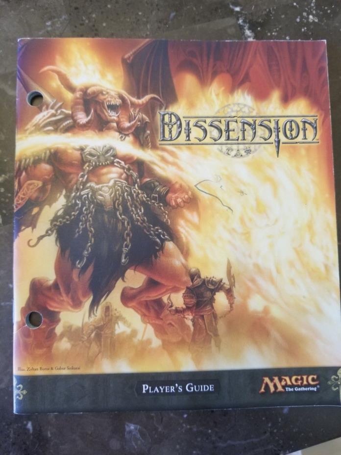 Magic The Gathering MTG: Players Guide: DISSENSION