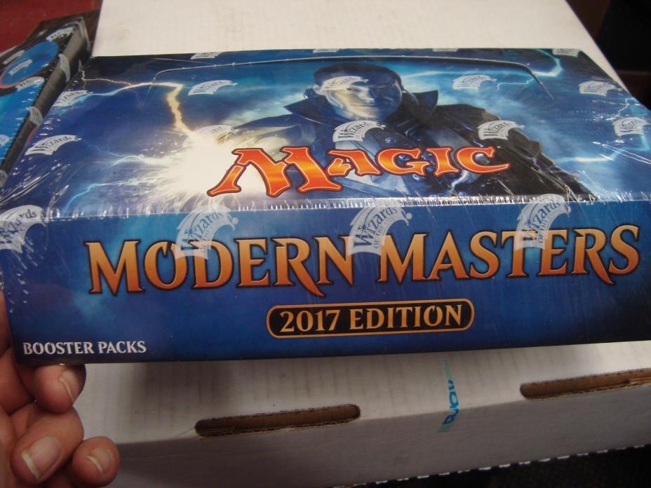 NEW MTG Magic The Gathering MODERN MASTERS 2017 Booster Box New Sealed!
