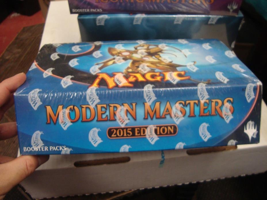 NEW MTG Magic The Gathering 2015 MODERN MASTERS 2015 Booster Box New Sealed!