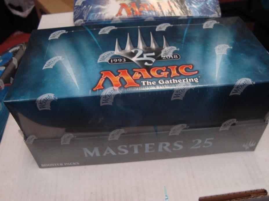 NEW MTG Magic The Gathering MASTERS 25 Booster Box New Sealed!