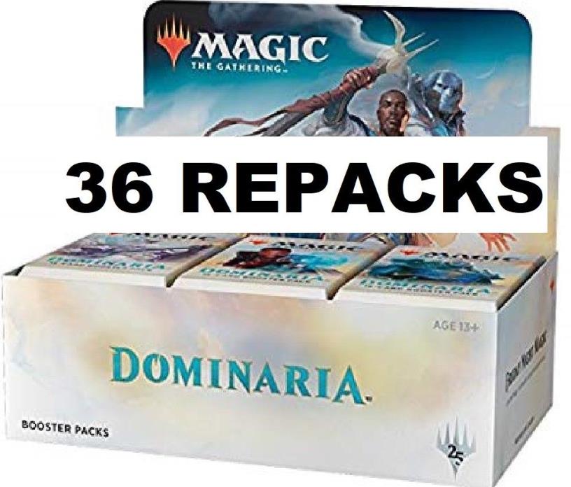 DOMINARIA Magic: the Gathering REPACK 36 Pack Booster Box FREE Priority Shipping