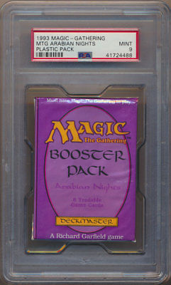 PSA 9 MTG Magic the Gathering Arabian Nights Booster Pack MINT Condition!!