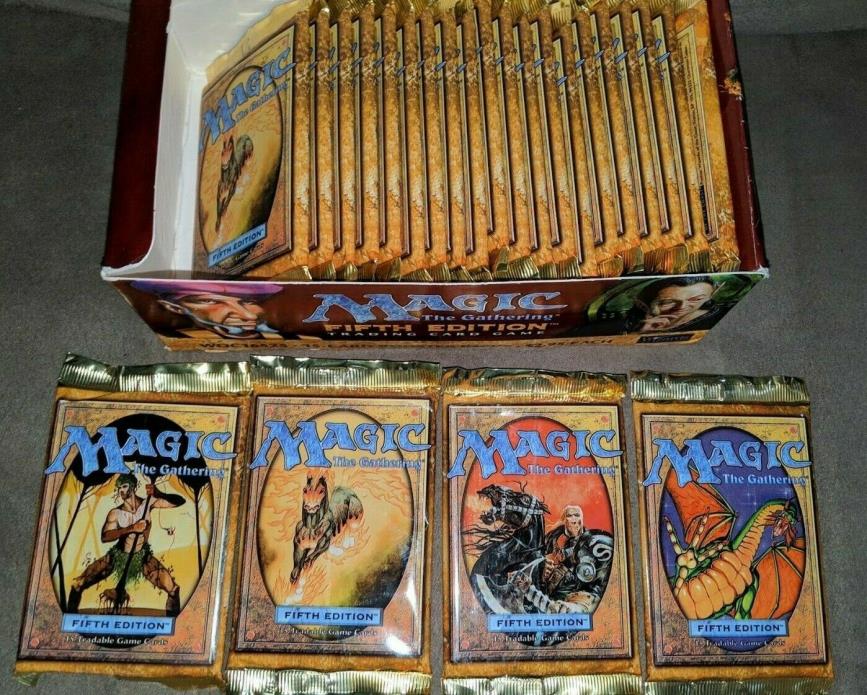 Magic - Fifth 5th EDITION - 15-Card Booster Packs (Sealed)