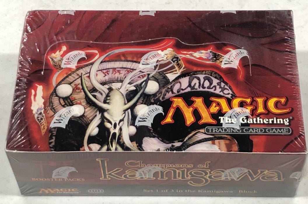 Magic the Gathering CHAMPIONS OF KAMIGAWA 36 Pack New Factory Sealed Booster Box