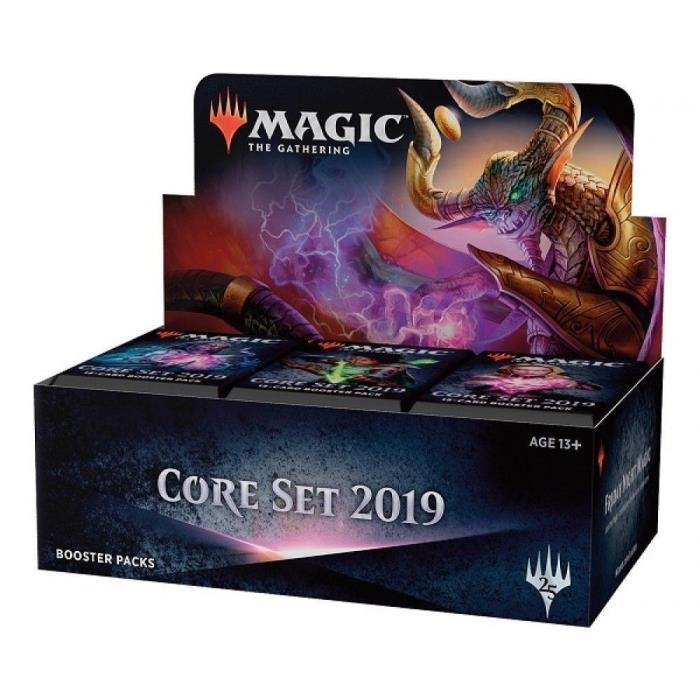 Magic: the Gathering MTG CORE 2019 REPACKED BOOSTER BOX 36 REPACK FOILS