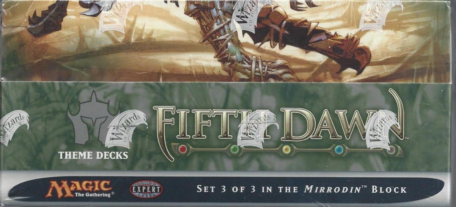 MTG Fifth Dawn Theme Deck Box of 12 Decks  NIP Magic the Gathering FREE SHIPPING