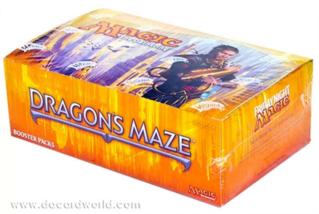 mtg dragon's maze booster box