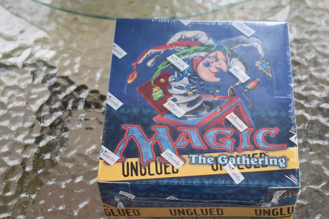 Magic MTG Unglued Factory Sealed Booster Box ...Excellent +++ Condition