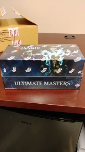 MTG Magic the Gathering Ultimate Masters Booster Box w/Ultimate Box Topper Dec 7