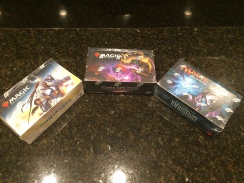 NEW Booster Box Mtg X3 Dominaria 2019 Shadows Over Innistrad