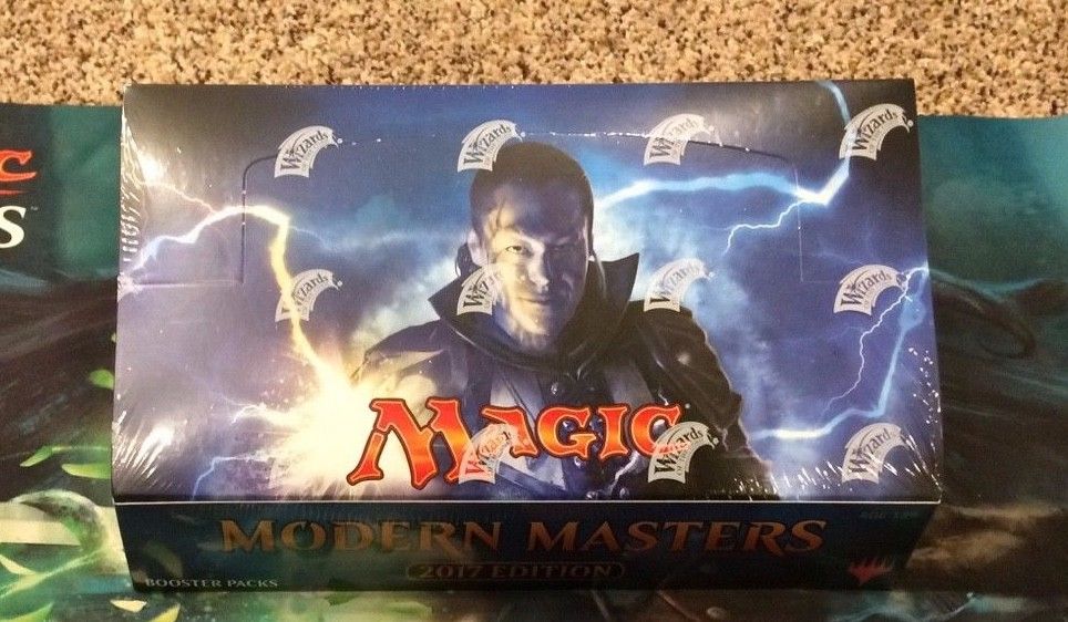 mtg Modern Masters 2017 Factory Sealed Booster Box ( 1st wave )