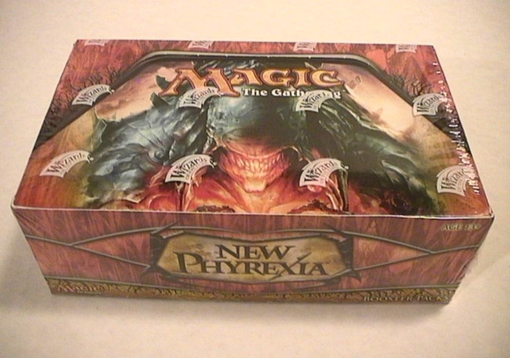 MTG Magic The Gathering  New Phyrexia Factory Sealed Booster Box