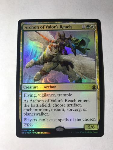 Magic The Gathering - Archon of Valor’s Reach - Battlebond - Foil - M/NM