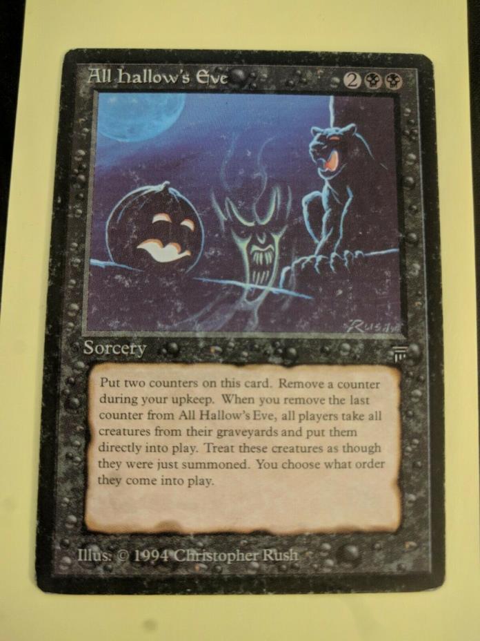 ? All Hallow's Eve (English) | Magic The Gathering (MTG) Legends ?