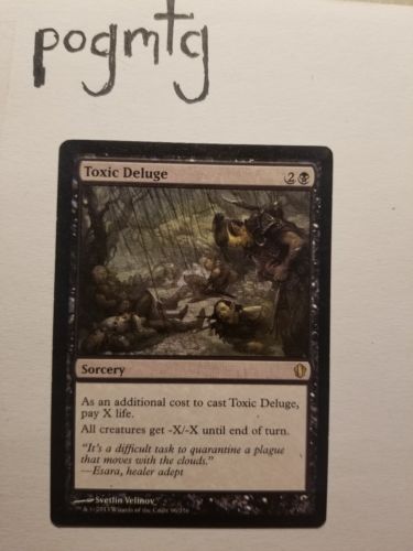 Toxic Deluge // Commander 2013 // MTG Magic the Gathering