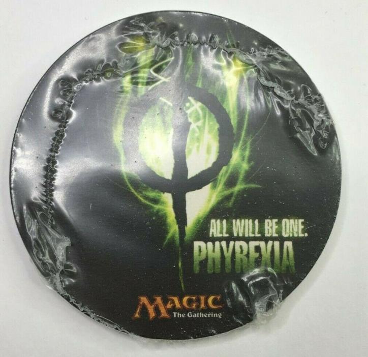 Pack of 10 Promo Coasters Mirrodin Besieged New Phyrexia  - SEALED - MTG Magic