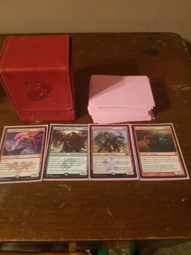 Magic The Gathering Deck (red green monstrous)