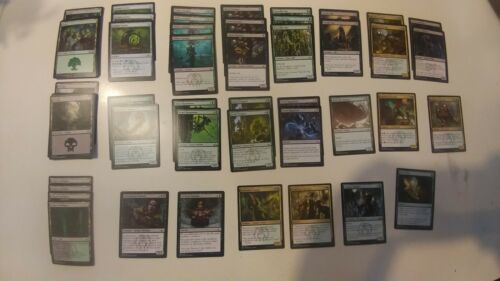Golgari 60 card Undergrowth Deck with free mystery foil or rare