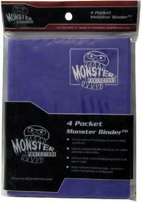 Monster Protectors Matte Purple 4-Pocket Portfolio (4P-MPR) New