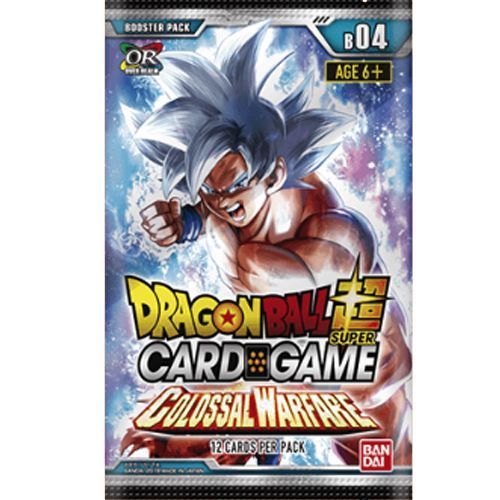 Dragon Ball Super Series 4 Boosters Colossal Warfare Sealed Pack