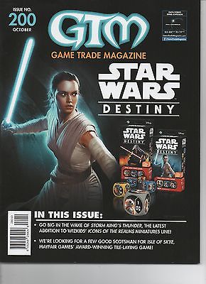Game Trade Magazine #200 - October 2016 - Star Wars Destiny, Icons of the Realms